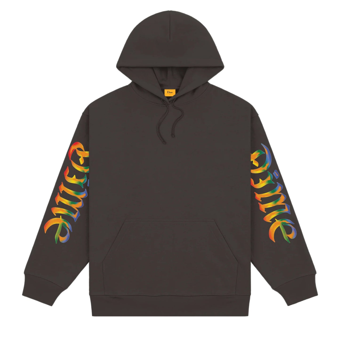 Dime Vert Hoodie - Vintage Black