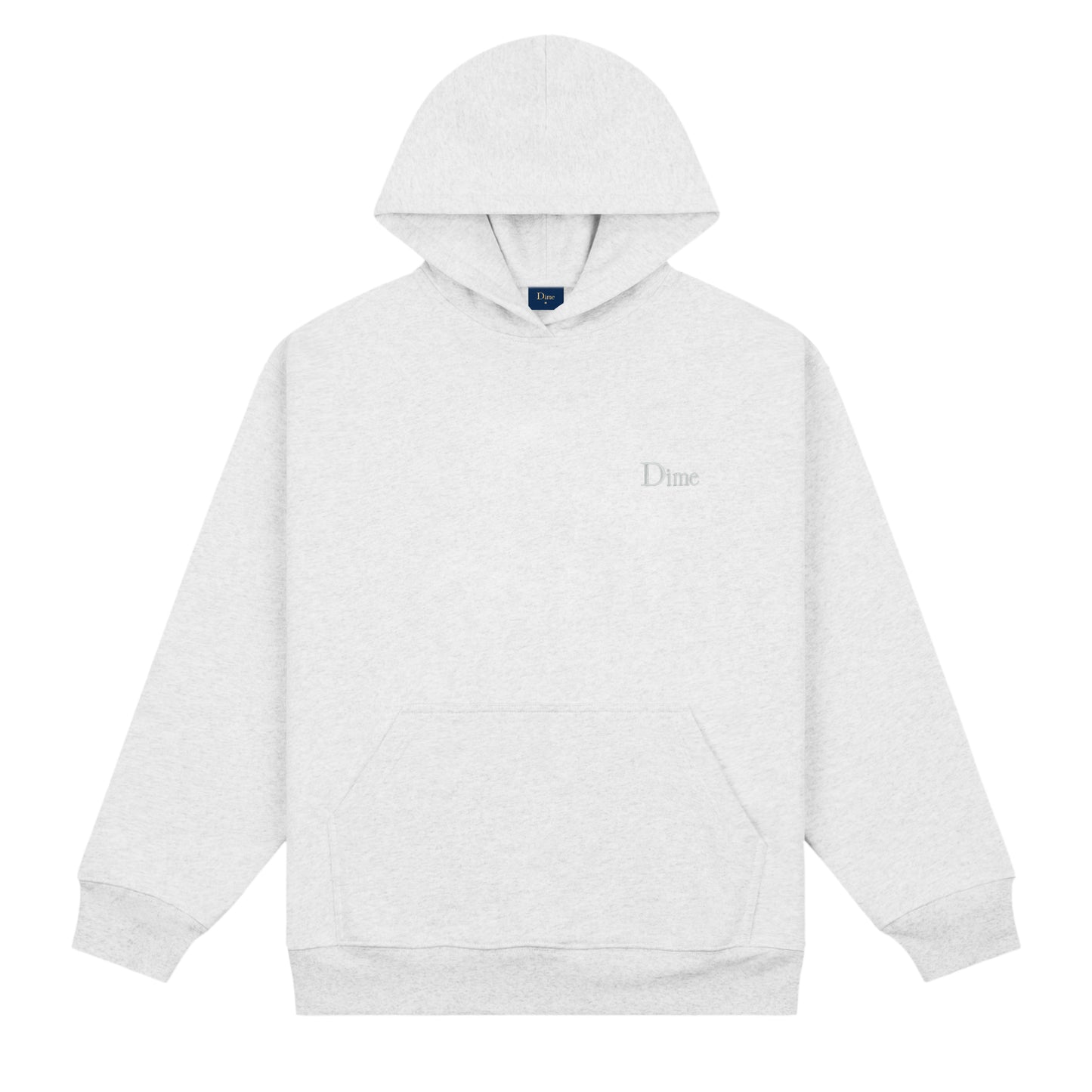 Dime Classic Small Logo Hoodie - Ash