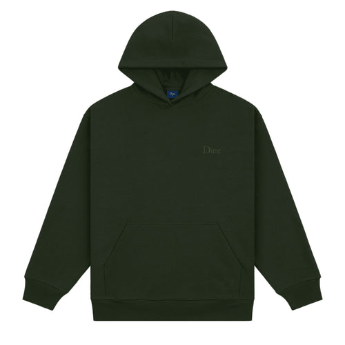 Dime Classic Small Logo Hoodie - Forest Green