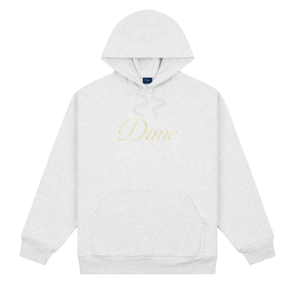 Dime Cursive Logo Hoodie - Ash