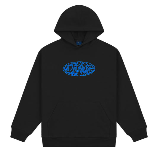 Dime Globe Hoodie - Black