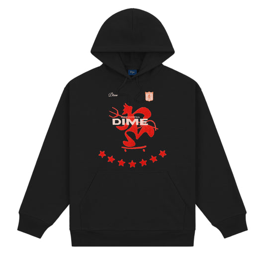 Dime Patinadores Hoodie - Black