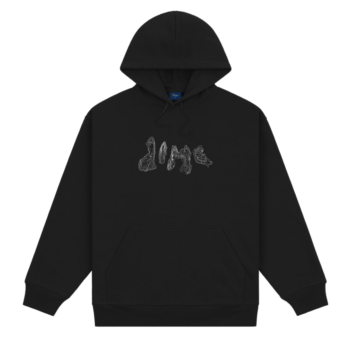 Dime Topo Hoodie - Black