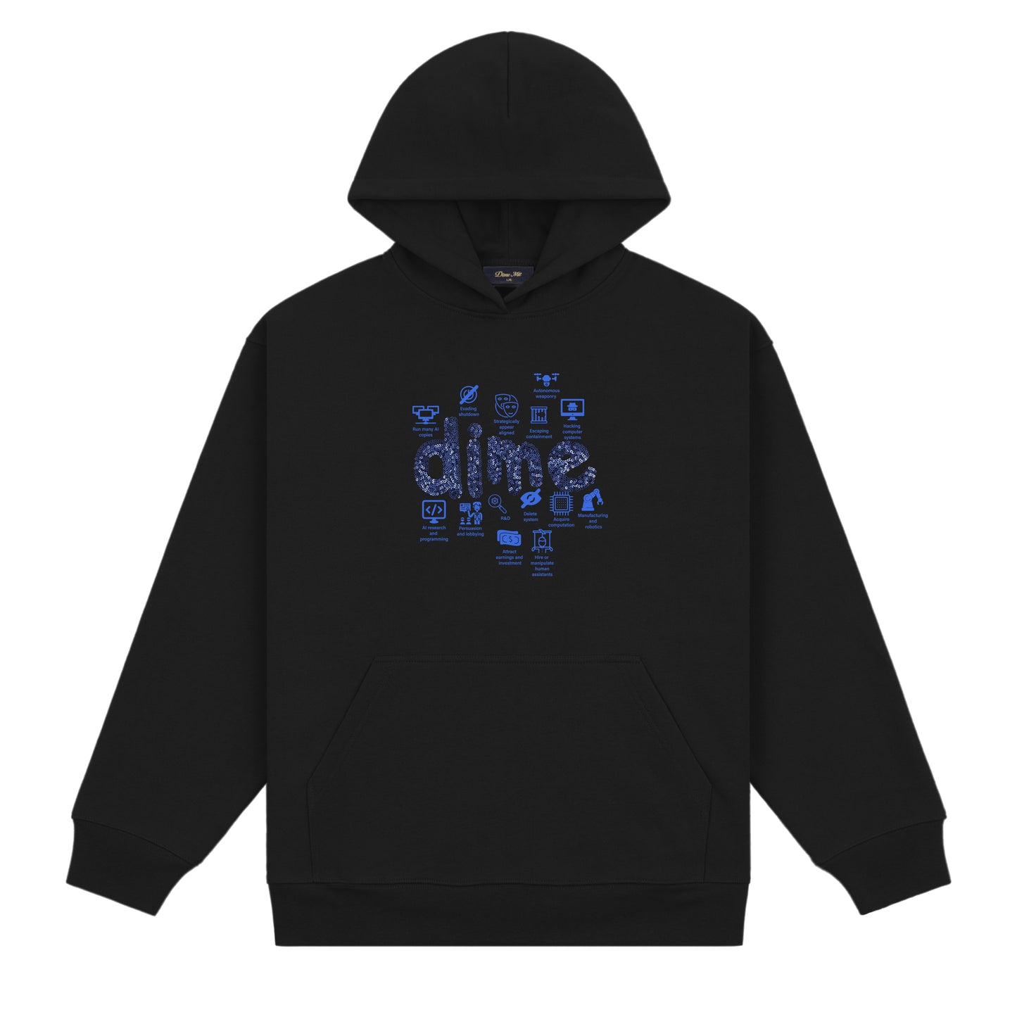 Dime Agi Hoodie - Black