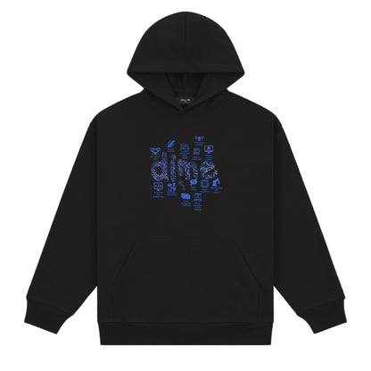 Dime Agi Hoodie - Black