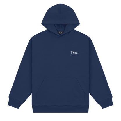 Dime Classic Small Logo Hoodie - Navy