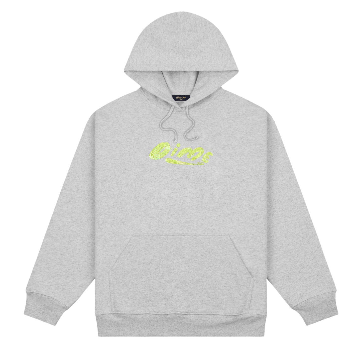 Dime Paint Hoodie - Heather Gray