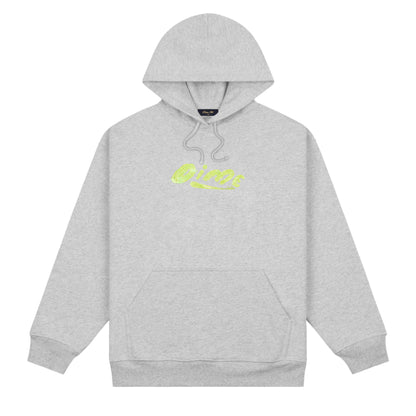 Dime Paint Hoodie - Heather Gray