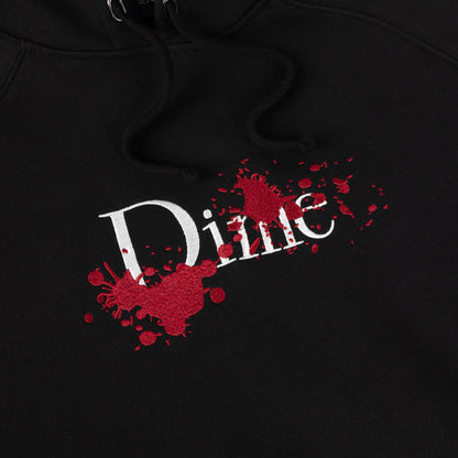 Dime Classic Bloody Hoodie - Black
