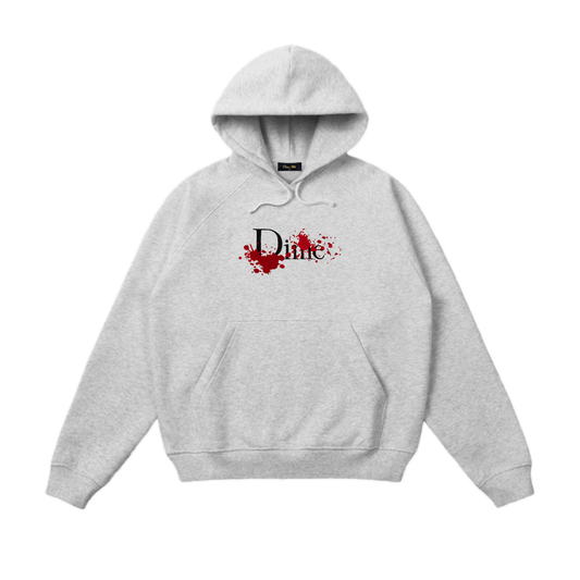 Dime Classic Bloody Hoodie - Heather Gray