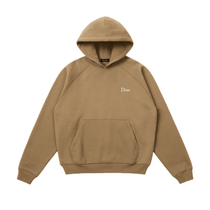 Dime Classic Small Logo Hoodie - Tan