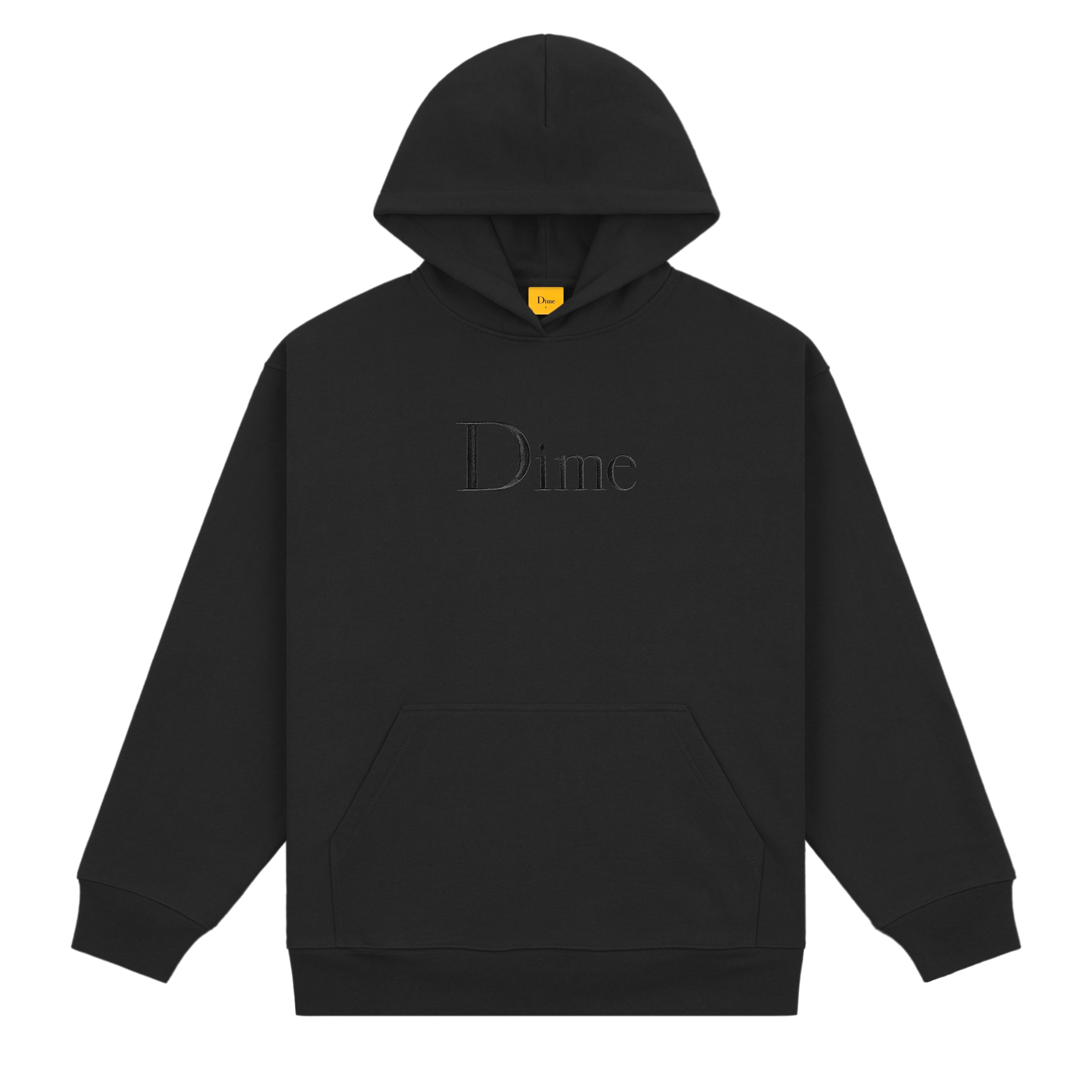 Dime Classic Logo Hoodie - Black – Ninetimes Skateshop