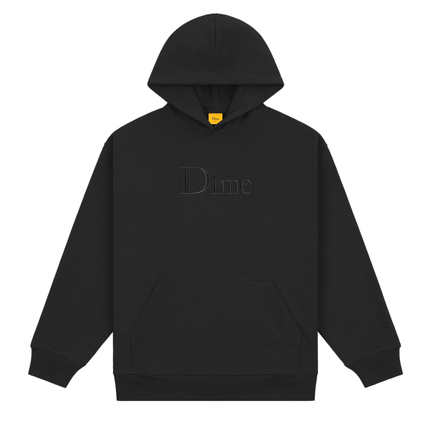 Dime Classic Logo Hoodie - Black