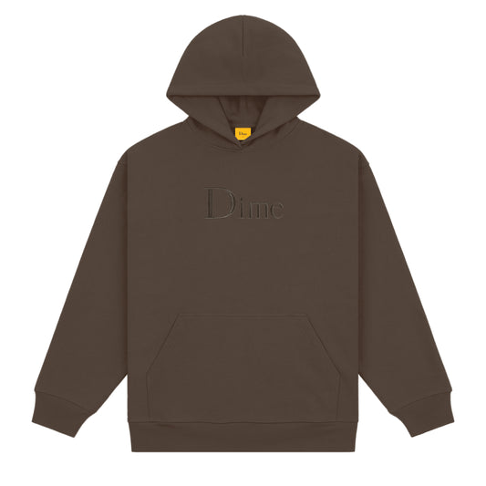 Dime Classic Logo Hoodie - Driftwood