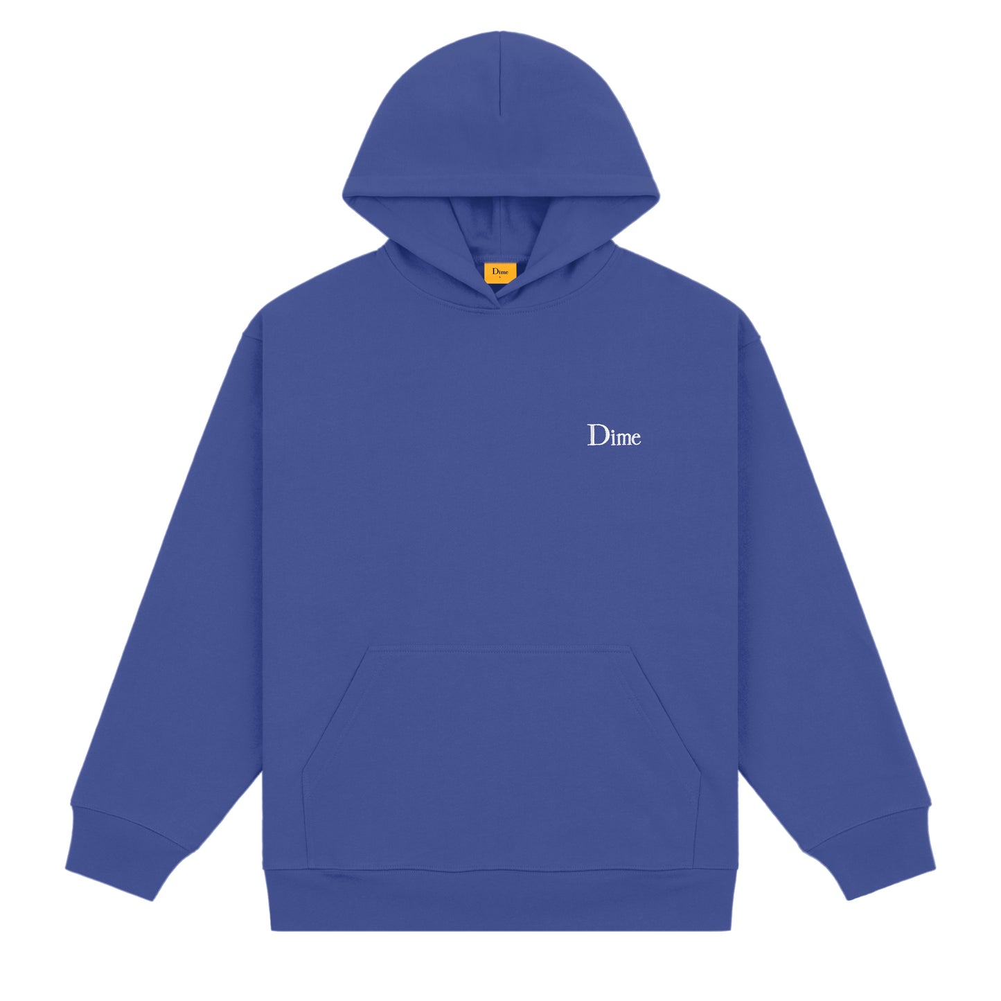 Dime Classic Small Logo Hoodie - Indigo