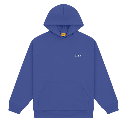 Dime Classic Small Logo Hoodie - Indigo