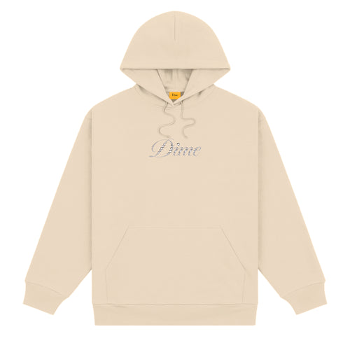 Dime Icy Cursive Hoodie - Sand