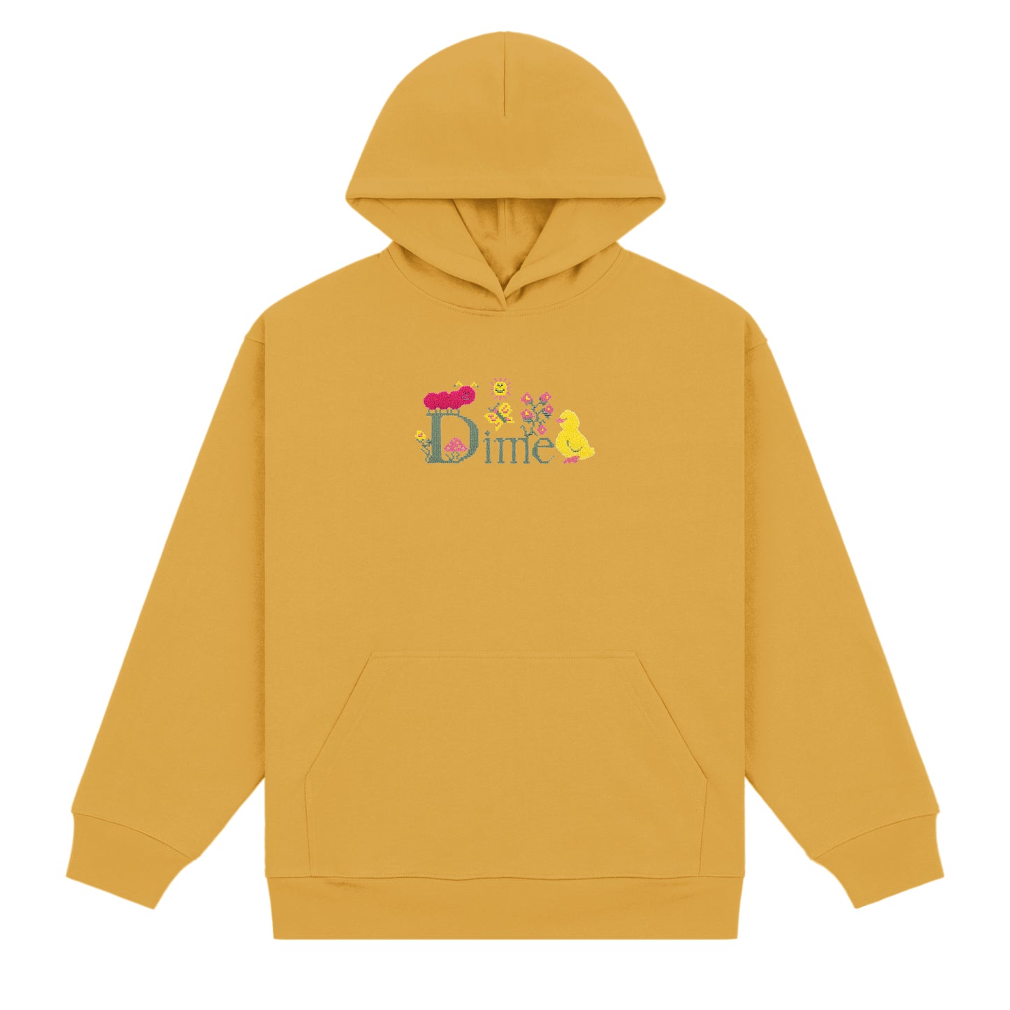 Dime Classic Cross Stitch Hoodie - Wood