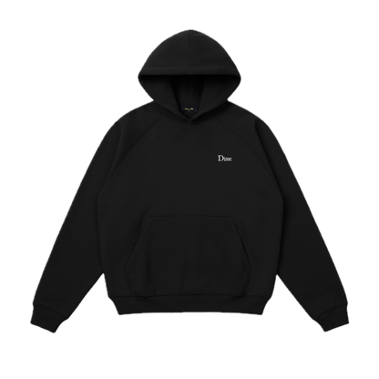 Dime Classic Small Logo Hoodie - Black