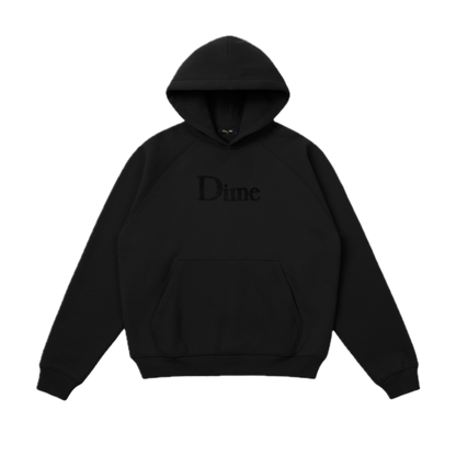 Dime Classic Logo Hoodie - Black