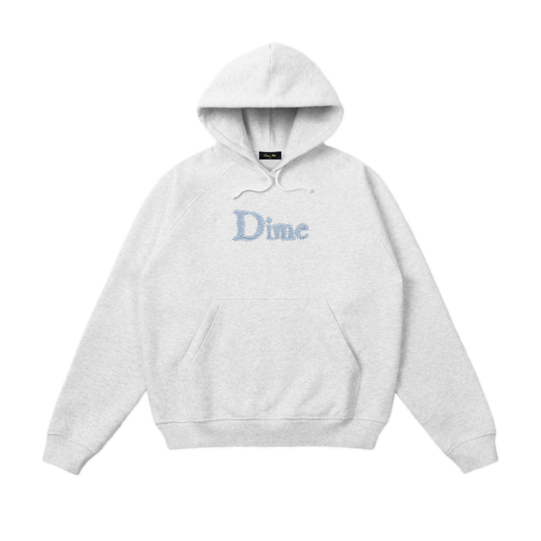 Dime Classic Spiked Hoodie - Ash