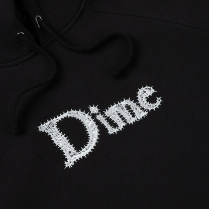 Dime Classic Spiked Hoodie - Black