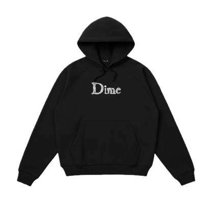 Dime Classic Spiked Hoodie - Black