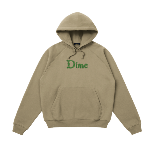 Dime Classic Spiked Hoodie - Military Olive