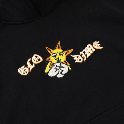 Dime Glo Dime Sun Hoodie - Black