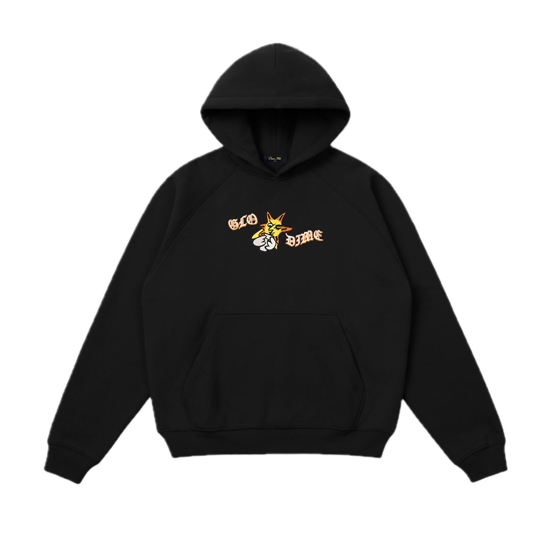 Dime Glo Dime Sun Hoodie - Black