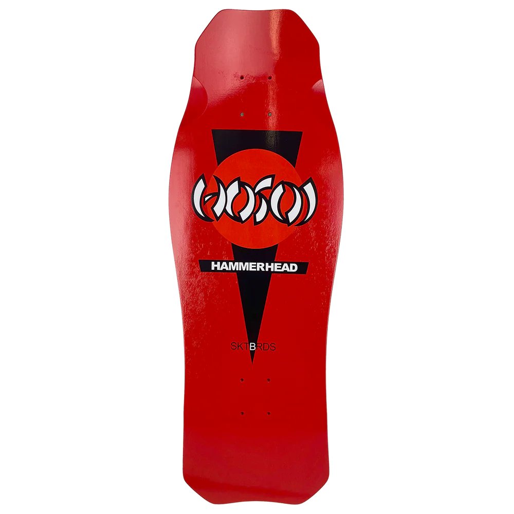 Hosoi Skateboards Hammerhead Deck - 10.25"x31" Red