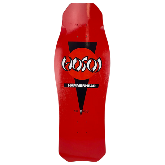 Hosoi Skateboards Hammerhead Deck - 10.25"x31" Red