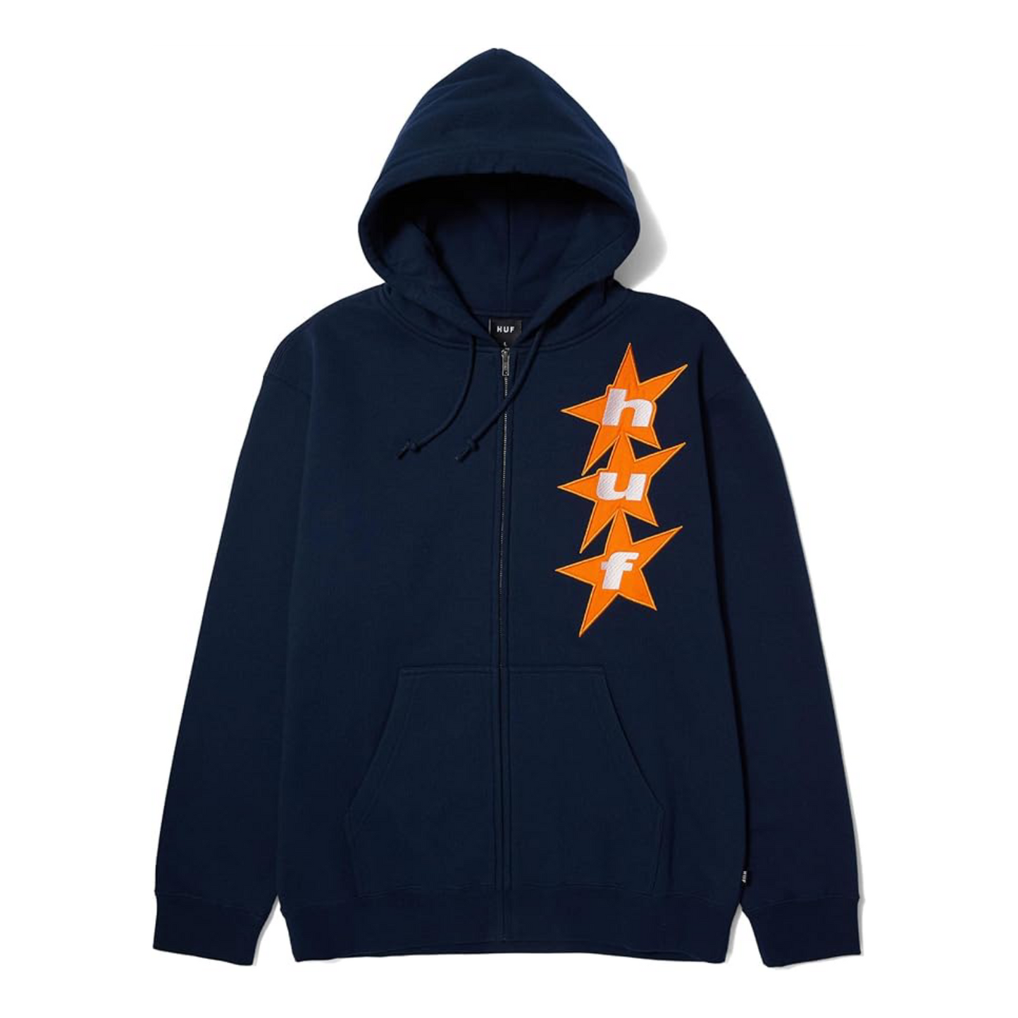 HUF All Star Zip Hoodie - Navy