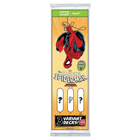 Huf x Marvel Spiderman 321 Blind Bag Deck - 8.25