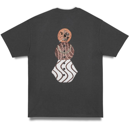 Quartersnacks Halloween Snackman Tee - Charcoal