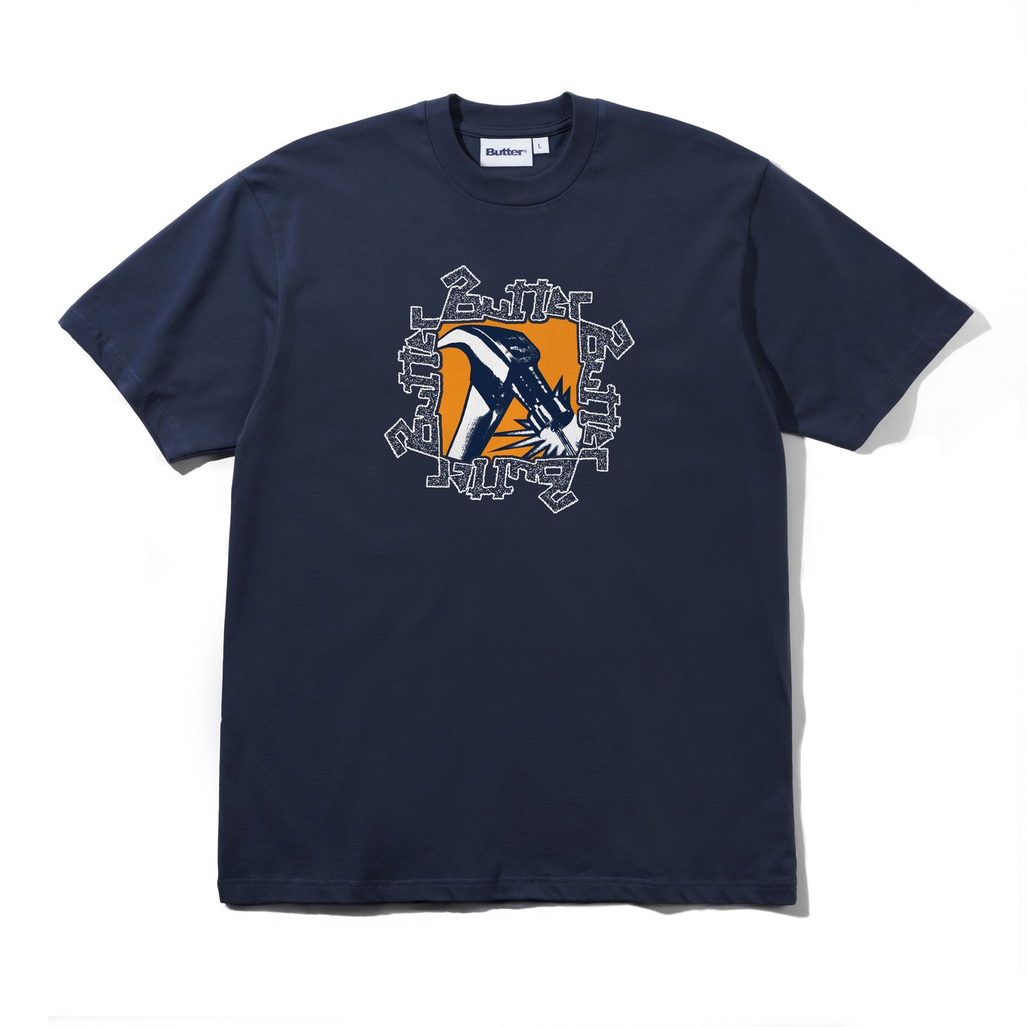 Butter Goods Hammer Tee - Midnight