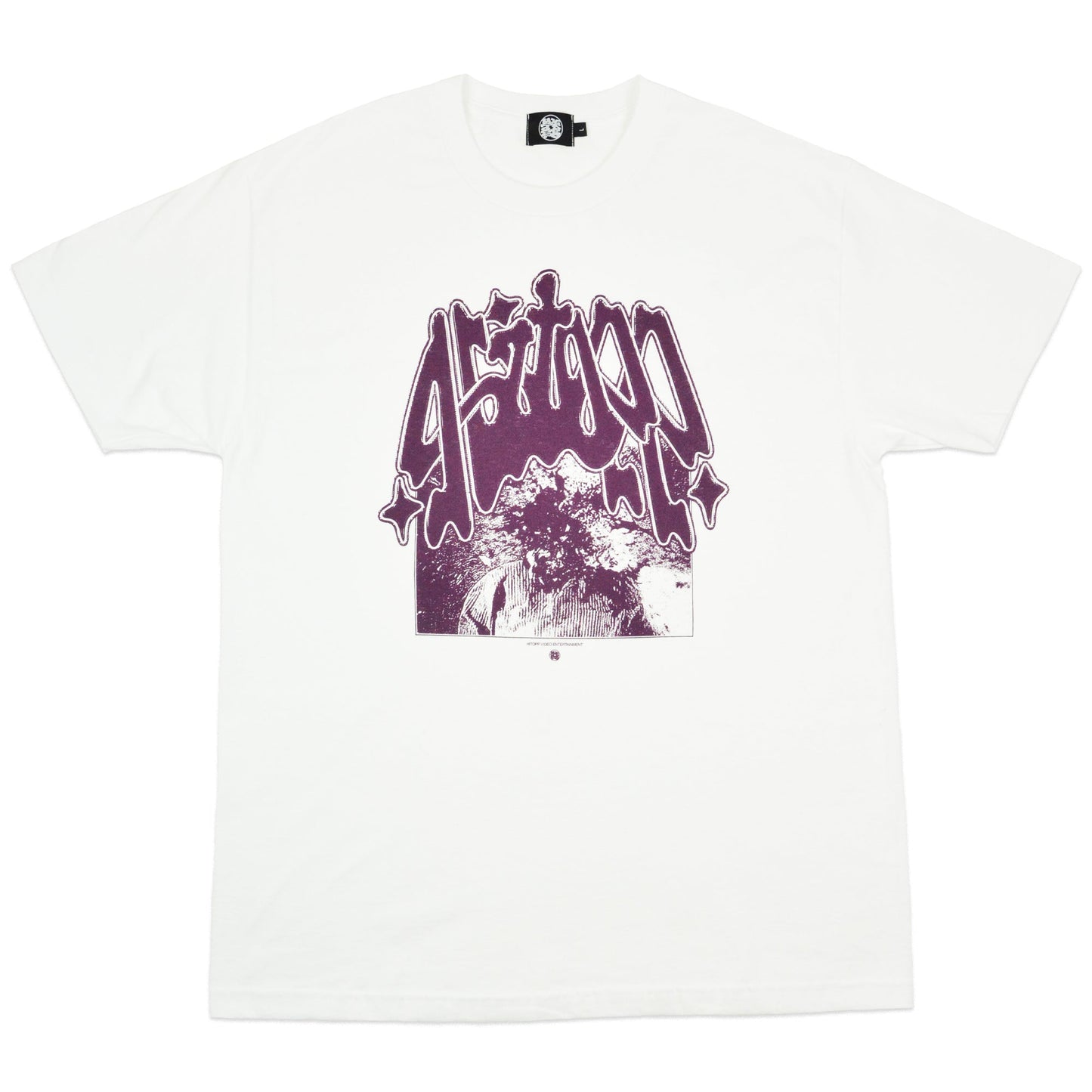 Hitopp Head Tee - White/Purple