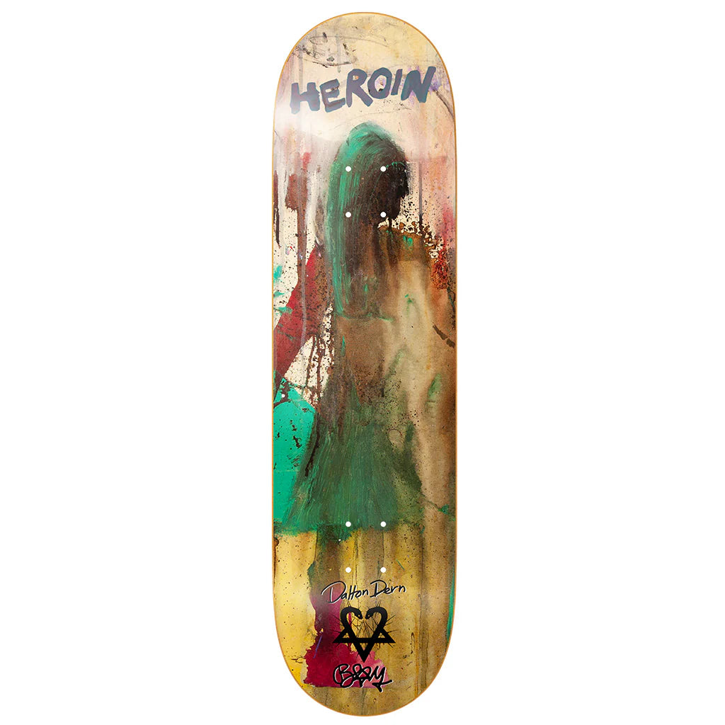 Heroin Dern X Bam Margera Deck - 8.38