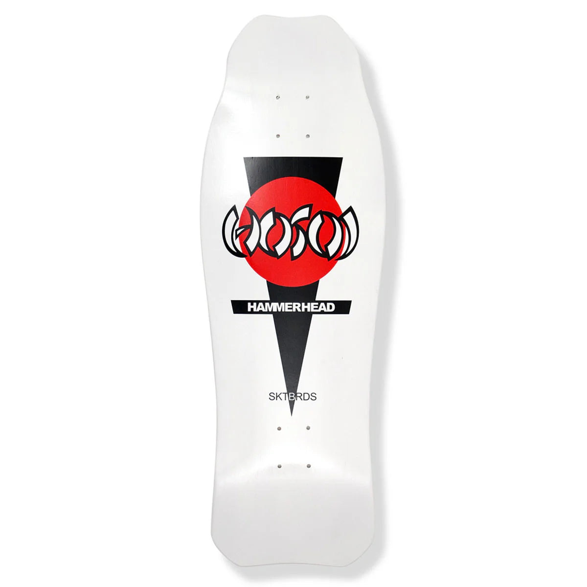 Hosoi Skateboards Hammerhead Deck- 10.25"x31" White
