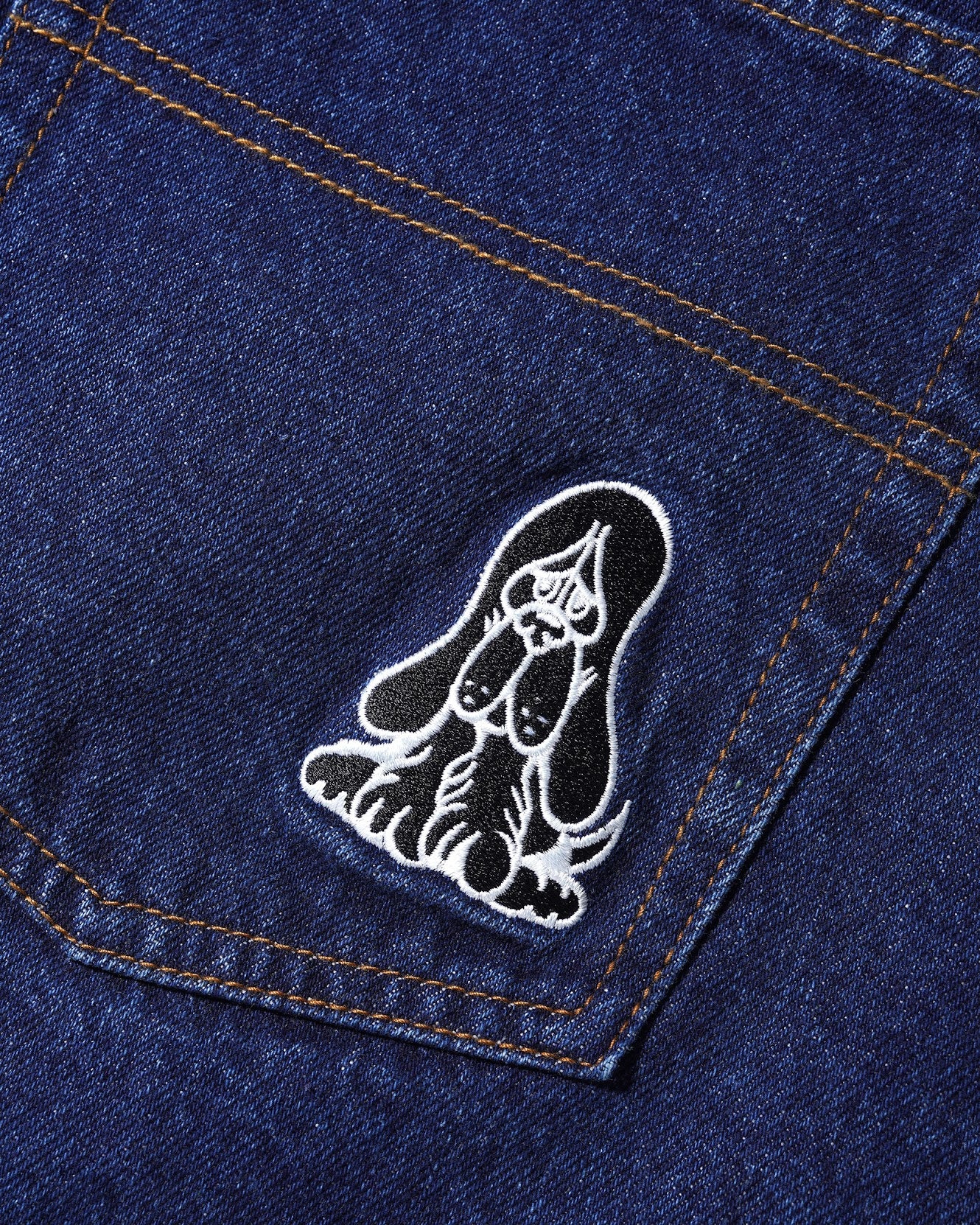 Butter Goods Hound Denim Jeans - Dark Indigo