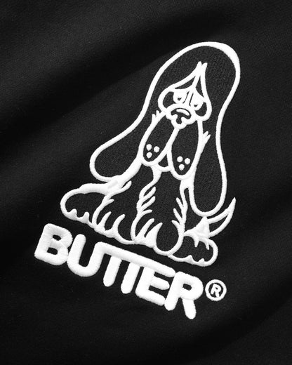 Butter Goods Hound Embroidered Hoodie - Black