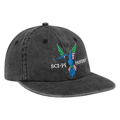 Sci-Fi Fantasy Humming Bird Hat - Black