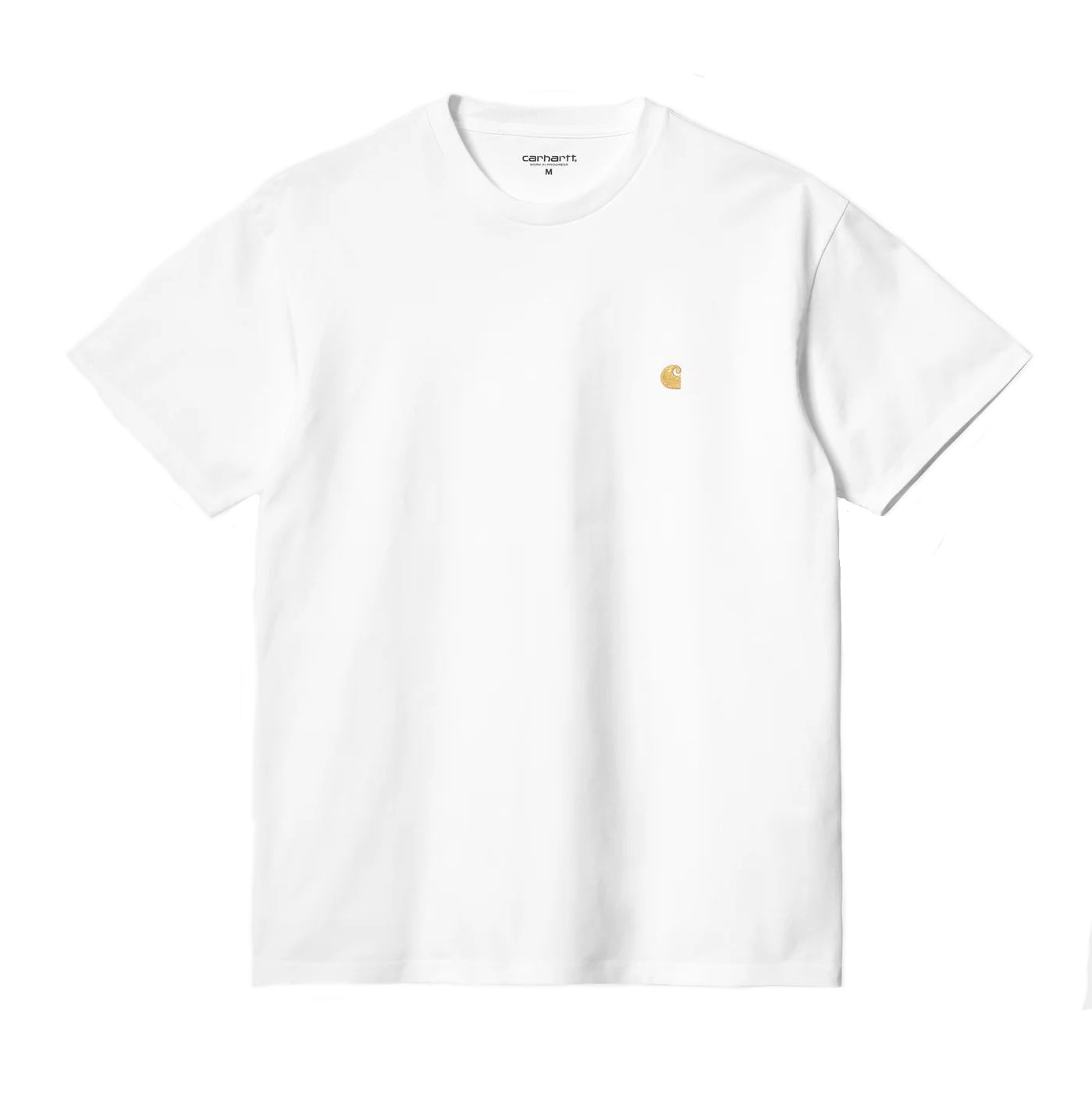 Carhartt Chase Tee - White/Gold