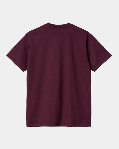 Carhartt Chase Tee - Amarone/Gold