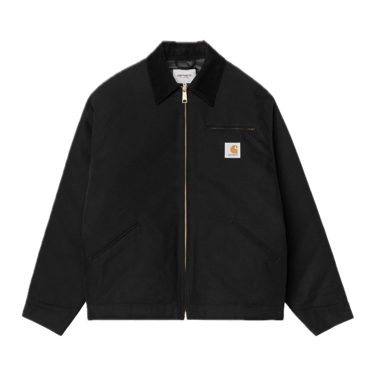 Carhartt WIP OG Detroit Jacket - Black/Black Rigid