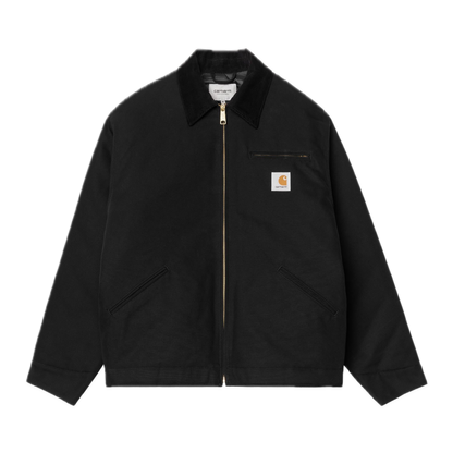 Carhartt WIP OG Detroit Jacket - Black/Black Rigid