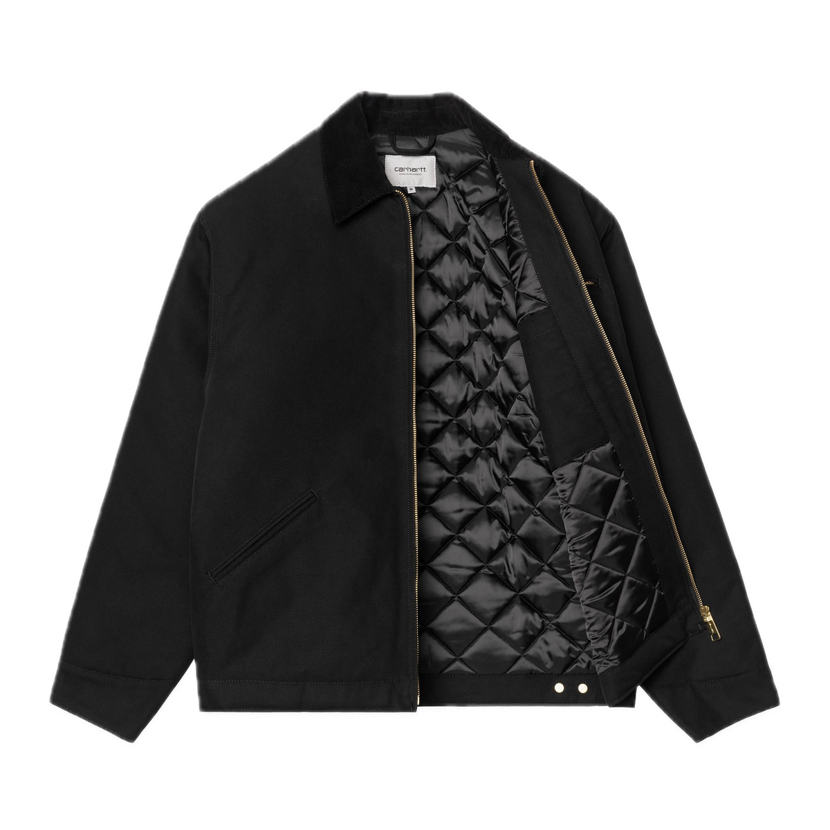 Carhartt WIP OG Detroit Jacket - Black/Black Rigid