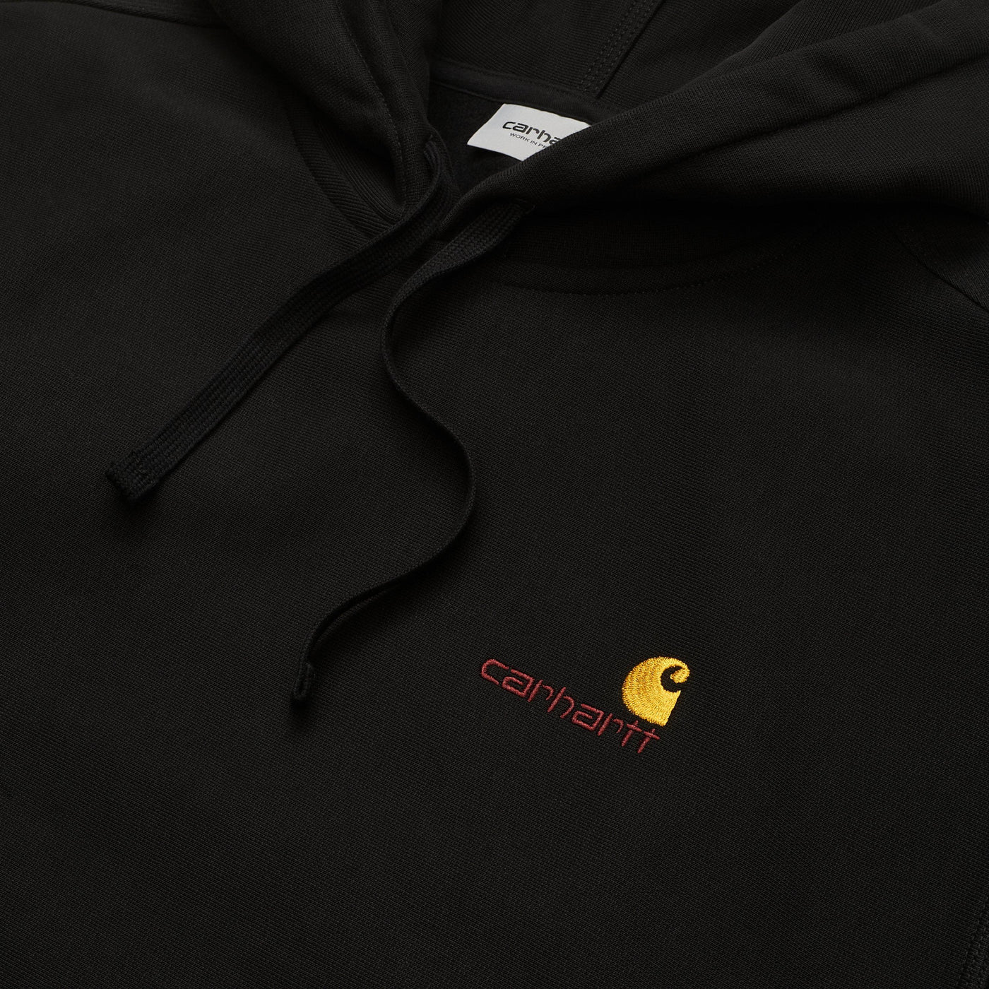 Carhartt WIP American Script Hoodie - Black