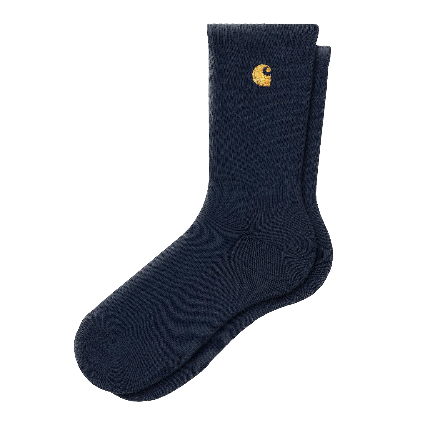 Carhartt WIP Chase Socks - Dark Navy/Gold