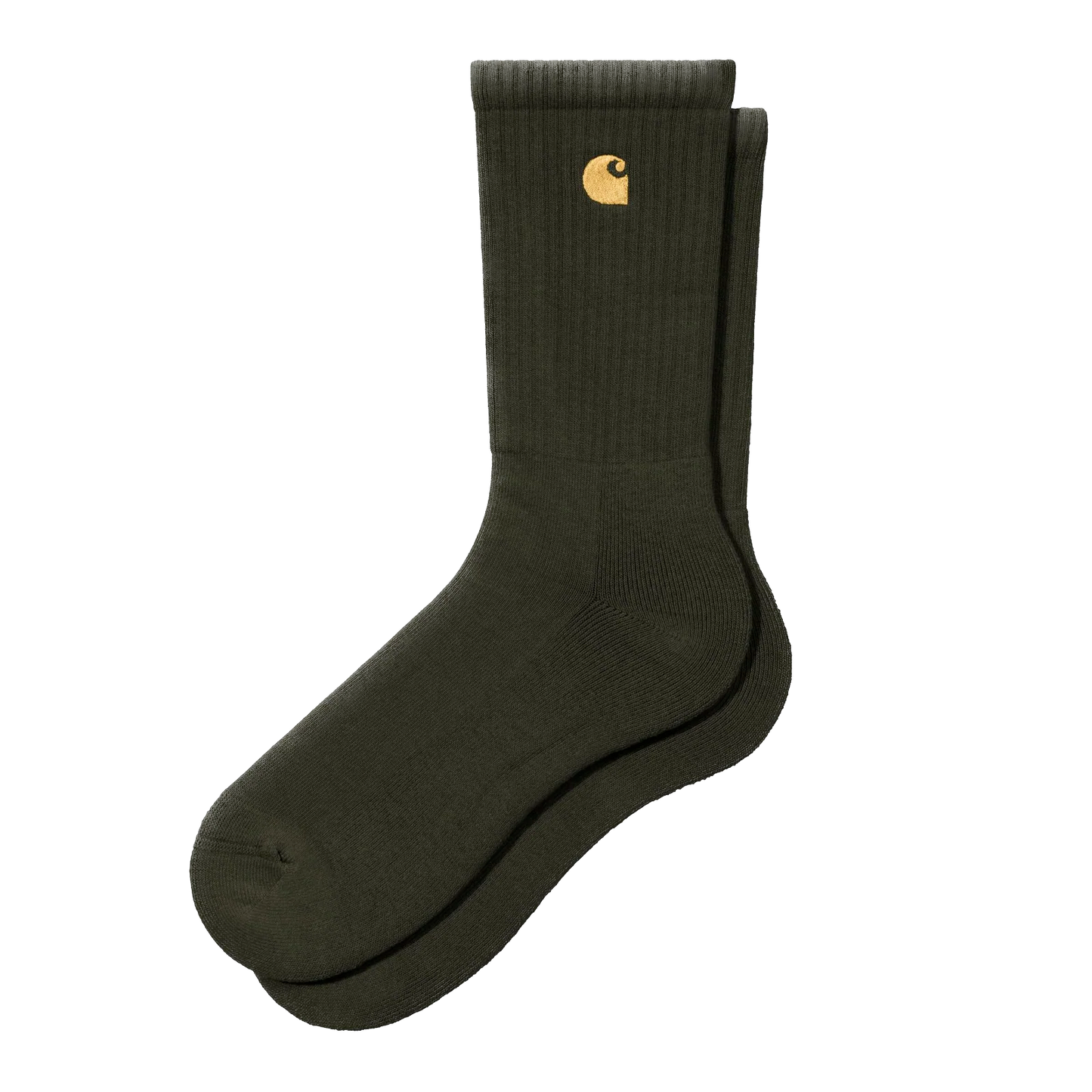 Carhartt WIP Chase Socks - Olive/Gold